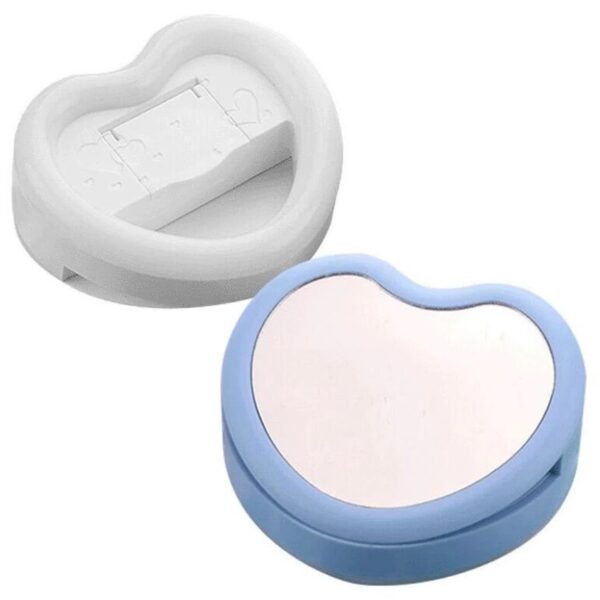 Aro De Luz Led Para Celular Diseño Corazon