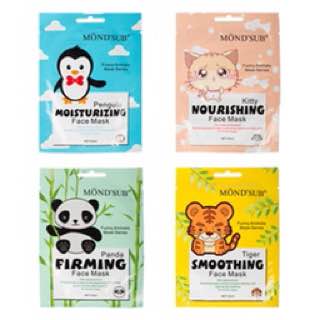 mascarilla de velo hidratante animalitos