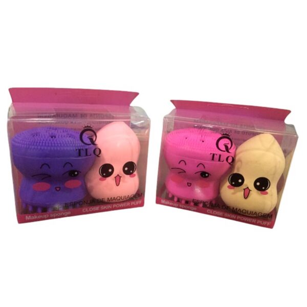 Beauty Blender + Pulpo Exfoliante Limpiador Facial