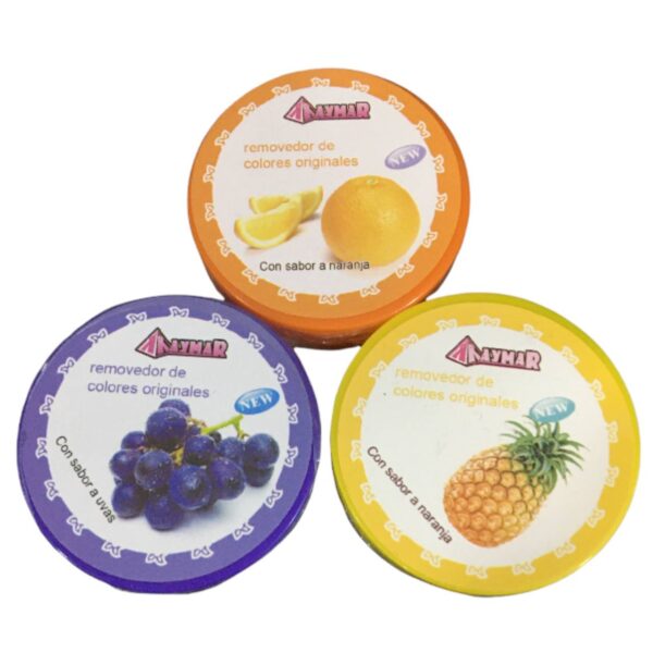 pañitos removedor de esmalte frutales