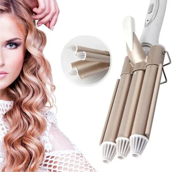 Plancha / Pinza De Cabello Ondas De Sirena Rizadora