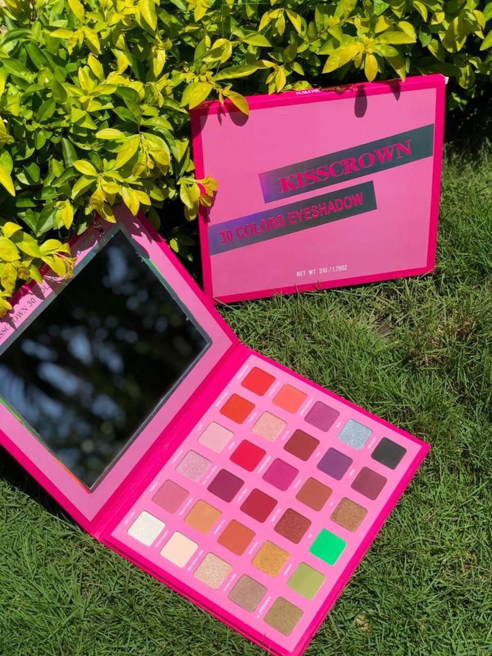 Paleta Cereza de Sombras Kisscrown Fucsia