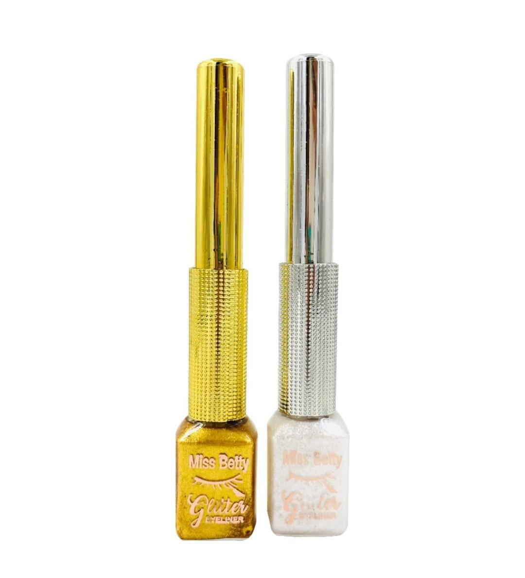 Delineador Glitter Blanco Plata y Dorado