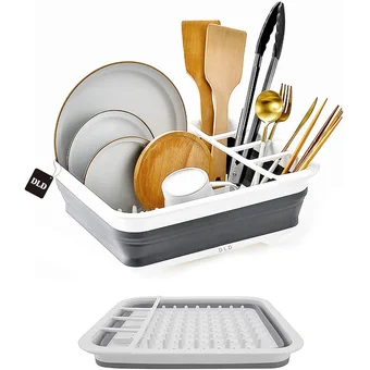 Escurridor de platos plegable