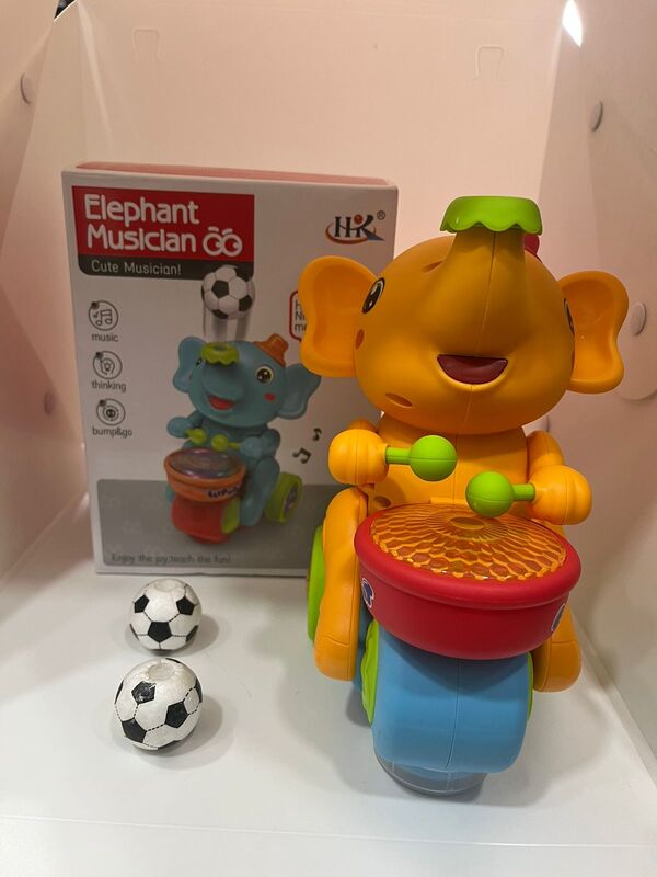 ELEFANTE MUSICAL LED